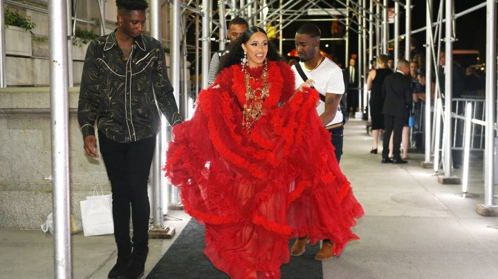 Cardi B at Harper's BAZAAR Celebrates "ICONS event. Photo by Andrew Toth/Getty Images for Harper's Bazaar