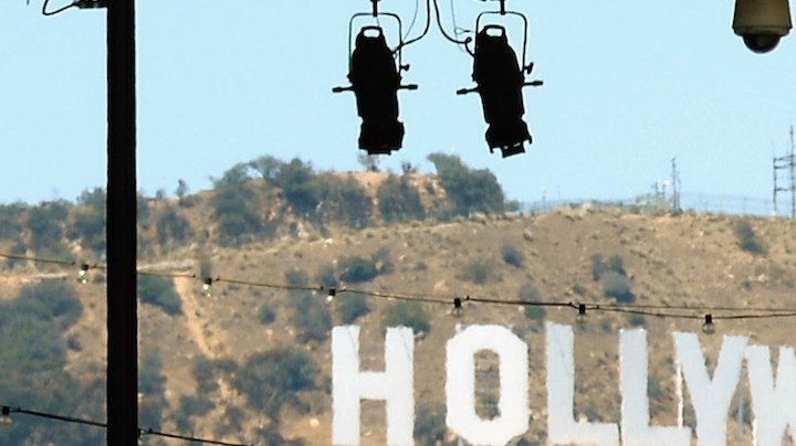 Hollywood sign on June 28, 2013 in Los Angeles, California. Photo by Kevork Djansezian/Getty Images