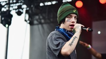Lil Xan performs onstage during Day 1 of Billboard Hot 100 Festival 2018. Photo by Theo Wargo/Getty Images for Billboard