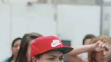 Screen shot of Mexican Nike Ad