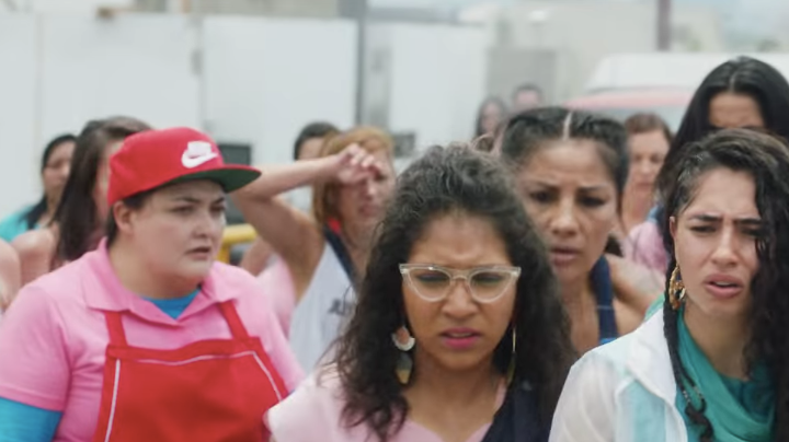 Screen shot of Mexican Nike Ad