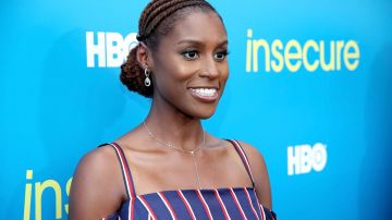 Actress executive producer and star Issa Rae attends a block party celebrating HBO's new season of "Insecure" on July 15, 2017 in Inglewood, California. Photo by Randy Shropshire/Getty Images for HBO