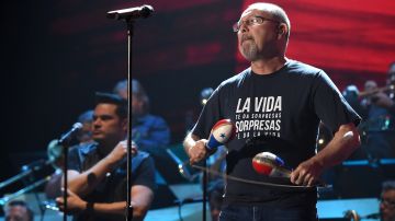 Ruben Blades performs onstage during rehearsals for the 18th annual Latin Grammy Awards at MGM Grand Garden Arena on November 15, 2017 in Las Vegas, Nevada.  Photo by Kevin Winter/Getty Images for LARAS