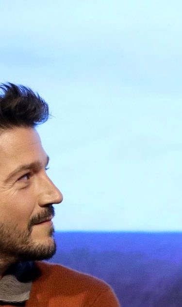 Diego Luna, Glenn Close and Guillermo del Toro speak onstage at DreamWorks 'Tales of Arcadia: 3Below' panel during New York Comic Con on October 5, 2018.  Photo by Cindy Ord/Getty Images for DreamWorks Animation Television