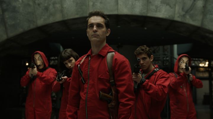 'La casa de papel' season 2 still courtesy of Netflix