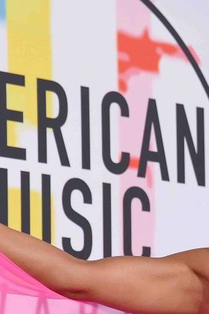 Jennifer Lopez attends the 2018 American Music Awards at Microsoft Theater on October 9, 2018 in Los Angeles, California.