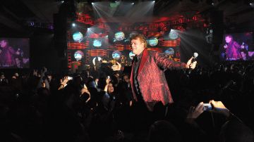 During the 2009 Person of the Year honoring Juan Gabriel held at Mandalay Bay Resort. Photo by Jason Merritt/Getty Images for LARAS