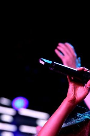 Ariana Grande performs onstage during the 2018 iHeartRadio Wango Tango by AT&T at Banc of California Stadium. Photo by Rich Polk/Getty Images for iHeartMedia