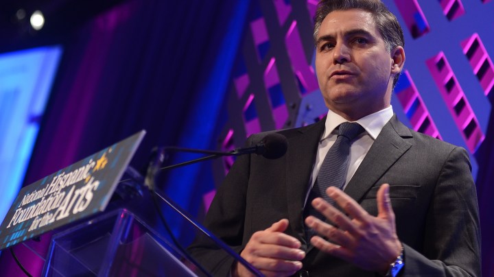 CNN's Jim Acosta attends the National Hispanic Foundation for the Arts 2017 Noche de Gala at The Mayflower Hotel on September 11, 2017 in Washington, DC. Photo by Shannon Finney/Getty Images for National Hispanic Foundation For The Arts