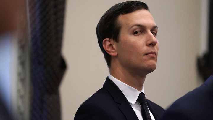 Senior White House Adviser and the son-in-law of President Donald Trump Jared Kushner listens during a panel discussion titled "Successes in the States" in Washington, DC.   Photo by Alex Wong/Getty Images
