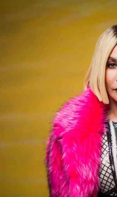 Ivy Queen poses for a portrait during Red Bull Music Presents: Bien Buena with Uproot Andy Riobamba, and Ivy Queen at Ball and Chain in Maimi, Florida. Photo by Ian Witlen/Red Bull Content Pool