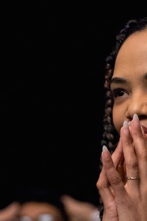 Tessa Thompson stars as Bianca in 'Creed II'.
Photo by Barry Wetcher. Courtesy of Metro Goldwyn Mayer Pictures/Warner Bros. Pictures