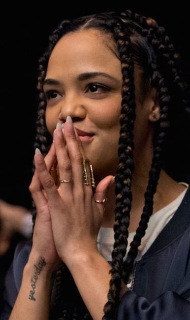 Tessa Thompson stars as Bianca in 'Creed II'.
Photo by Barry Wetcher. Courtesy of Metro Goldwyn Mayer Pictures/Warner Bros. Pictures