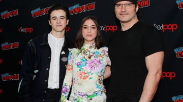 Keenan Johnson, Rosa Salaza and Robert Rodriguez, Photo by: Dave Allocca/StarPix