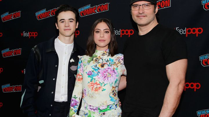 Keenan Johnson, Rosa Salaza and Robert Rodriguez, Photo by: Dave Allocca/StarPix