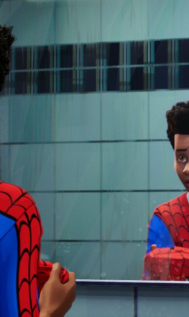 Miles Morales (Shameik Moore) in 'Spider-Man: Into the Spider-Verse.' Courtesy of Sony Pictures Entertainment