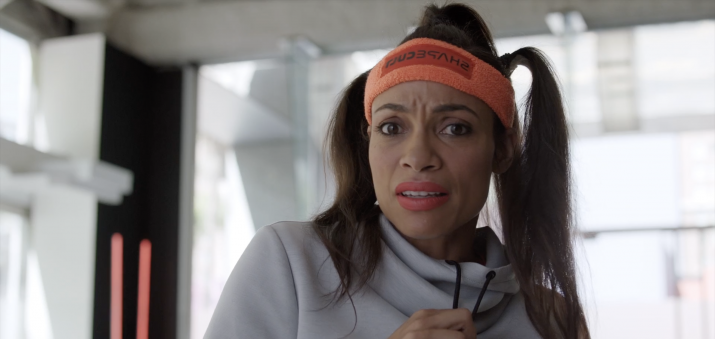 Rosario Dawson in 'Weird City.' Courtesy of YouTube.
