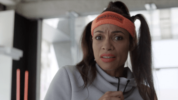Rosario Dawson in 'Weird City.' Courtesy of YouTube.