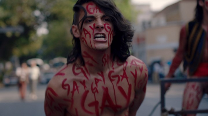 Xabiani Ponce de León appears in 'This is not Berlin' by Hari Sama. Photo by Alfredo Altamirano. Courtesy of Sundance Institute