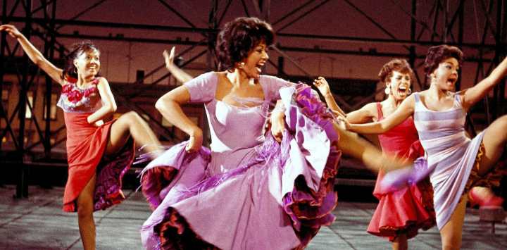 WEST SIDE STORY, Rita Moreno, 1961.