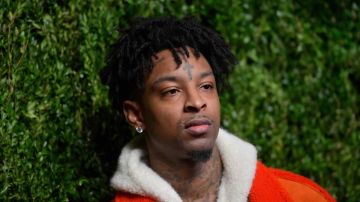 21 Savage attends the CFDA / Vogue Fashion Fund 15th Anniversary Event at Brooklyn Navy Yard on November 5, 2018 in Brooklyn, New York. Photo by Roy Rochlin/Getty Images