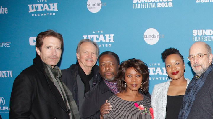 Richard Gunn, Michael O'Neill, Wendell Pierce, Alfre Woodard, Chinonye Chukwu, Richard Schiff, Michelle Bonilla, Danielle Brooks, Aldis Hodge, Jed Bernard, Alex Castillo and John Churchill attend the 'Clemency' Premiere during Sundance Film Festival on January 27, 2019. Photo by 	Tibrina Hobson/Getty Images