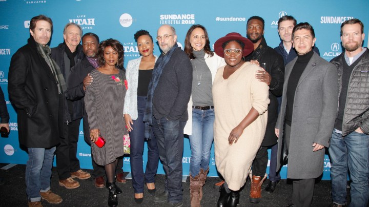 Richard Gunn, Michael O'Neill, Wendell Pierce, Alfre Woodard, Chinonye Chukwu, Richard Schiff, Michelle Bonilla, Danielle Brooks, Aldis Hodge, Jed Bernard, Alex Castillo and John Churchill attend the 'Clemency' Premiere during Sundance Film Festival on January 27, 2019. Photo by 	Tibrina Hobson/Getty Images