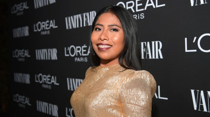 Yalitza Aparicio on February 19, 2019 in Los Angeles, California. Photo by Emma McIntyre/Getty Images for Vanity Fair