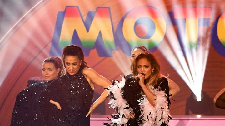 Jennifer Lopez performs onstage during the 61st Annual GRAMMY Awards at Staples Center on February 10, 2019 in Los Angeles, California. Photo by Kevin Winter/Getty Images for The Recording Academy