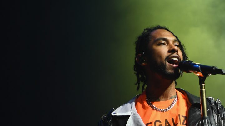 Miguel performs onstage during iHeartRadio LIVE and Verizon Bring You Miguel on October 4, 2018 in New York City. Photo by Dave Kotinsky/Getty Images for iHeartRadio