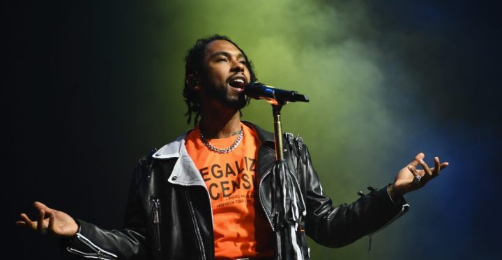 Miguel performs onstage during iHeartRadio LIVE and Verizon Bring You Miguel on October 4, 2018 in New York City. Photo by Dave Kotinsky/Getty Images for iHeartRadio
