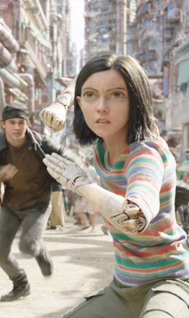 ALITA: BATTLE ANGEL: Courtesy Twentieth Century Fox.