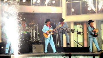 Los Tucanes de Tijuana performs onstage during the 10th annual Latin GRAMMY Awards held at Mandalay Bay Events Center on November 5, 2009 in Las Vegas, Nevada.  Photo by Ethan Miller/Getty Images