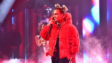 Lil Pump performs onstage during the BET Hip Hop Awards 2018 at Fillmore Miami Beach on October 6, 2018 in Miami Beach, Florida. Photo by Paras Griffin/Getty Images for BET
