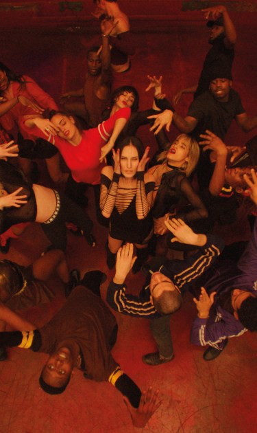 Sofia Boutella, Romain Guillermic, Souheila Yacoub, Kiddy Smile in 'Climax.' Photo by Couramiaud/Laurent Lufroy and Fabien Sarfati. Courtesy of A24