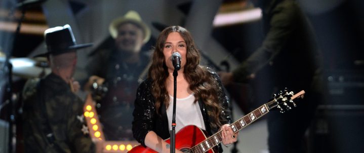Jesse & Joy performs onstage during the iHeartRadio Fiesta Latina: Celebrating Our Heroes at American Airlines Arena on November 4, 2017 in Miami, Florida. Photo by Jason Koerner/Getty Images for iHeart Radio