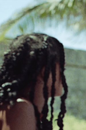 Rihanna and Donald Glover in 'Guava Island' / Film still via Amazon Prime.