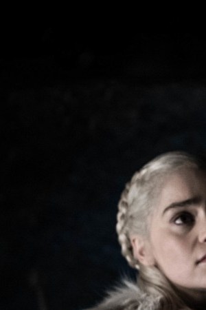 Emilia Clarke and Kit Harington. Photo by Helen Sloan/HBO