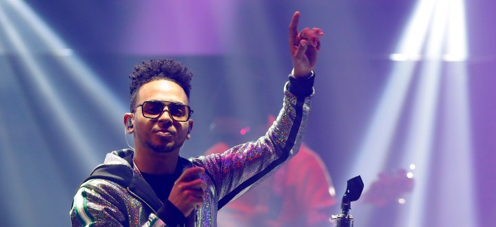 Ozuna performs during Calibash Las Vegas at T-Mobile Arena on January 26, 2019 in Las Vegas, Nevada. Photo by Steve Marcus/Getty Images