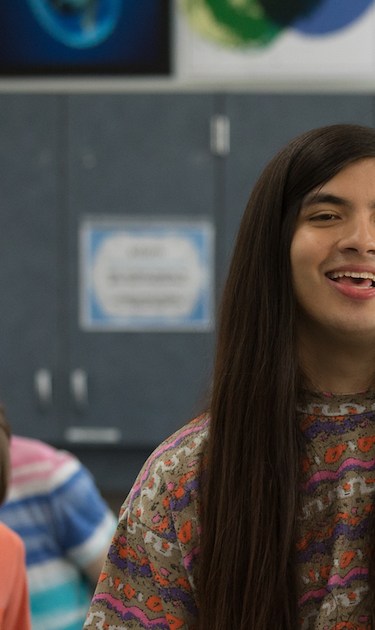 Eduardo Franco stars as Theo in 'Booksmart.' Photo by Francois Duhamel. Courtesy of Annapurna Pictures