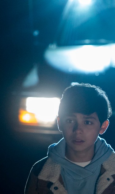 Ricky (Ian Inigo) and Marisol (Martha Higareda) in 'Into The Dark: Culture Shock.' Photo by Richard Foreman, Jr. Courtesy of Hulu