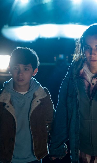 Ricky (Ian Inigo) and Marisol (Martha Higareda) in 'Into The Dark: Culture Shock.' Photo by Richard Foreman, Jr. Courtesy of Hulu