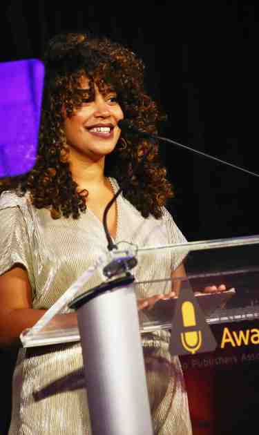Elizabeth Acevedo attends as Tan France hosts the 2019 Audie Awards at Gustavino's on March 4, 2019 in New York City. Photo by Astrid Stawiarz/Getty Images for the Audio Publisher Association