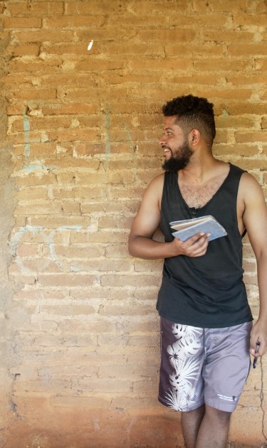 Afro-Mexican musician Isaías Martinez Trani in his hometown in la Costa Chica de Oaxaca. He has lived in Mexico City for the past six years. Photo by Ebony Bailey for Remezcla