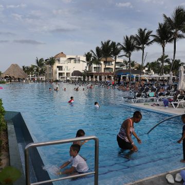 The grounds of the Hard Rock Hotel & Casino are seen on June 20, 2019 in Punta Cana, Dominican Republic. Photo by Joe Raedle/Getty Images