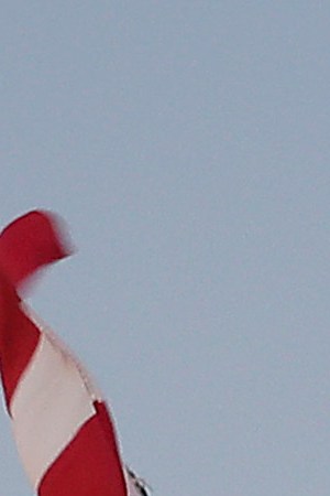 Rappers Residente and Bad Bunny join demonstrators protesting against Ricardo Rossello, the Governor of Puerto Rico July 17, 2019 in Old San Juan, Puerto Rico. Photo by Joe Raedle/Getty Images