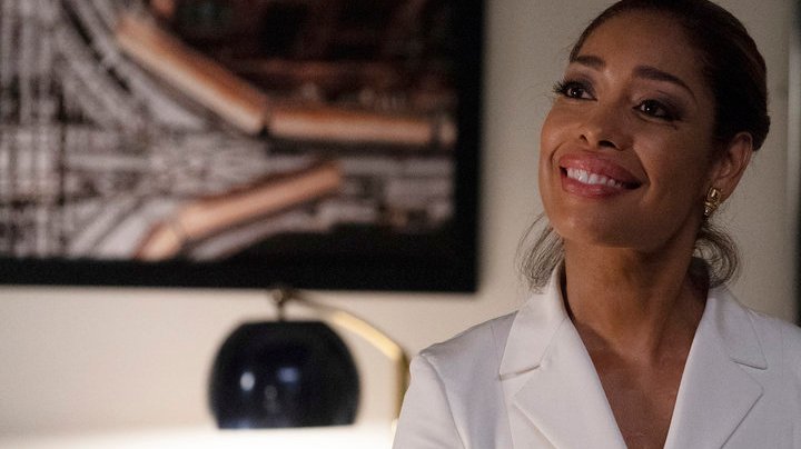 Gina Torres as Jessica Pearson. Photo by Isabella Vosmikova. Courtesy of USA Network