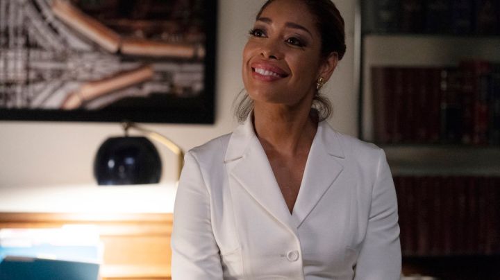 Gina Torres as Jessica Pearson. Photo by Isabella Vosmikova. Courtesy of USA Network