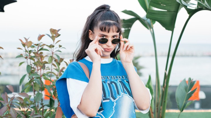 Nathy Peluso attends Ray-Ban suite at Primavera Sound Festival (Photo by Sergio Albert/Ray-Ban via Getty Images)