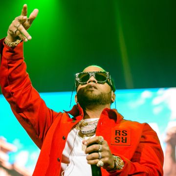 El Alfa at Soulfrito 2019. Photo by Itzel Alejandra for Remezcla